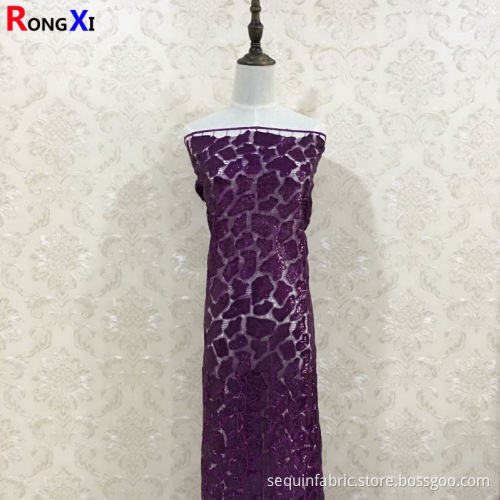 Brand New Sequin Pattern Fabric With High Quality
